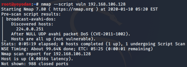 nmap、Nessus、AWVS漏洞扫描工具简单用法