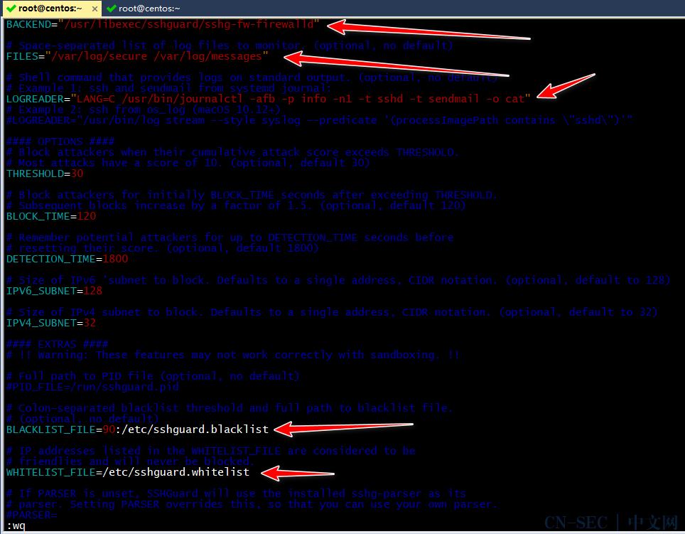 CentOS7下安装SSHGuard阻止SSH暴力破解攻击 CentOS7下安装SSHGuard阻止SSH暴力破解攻击
