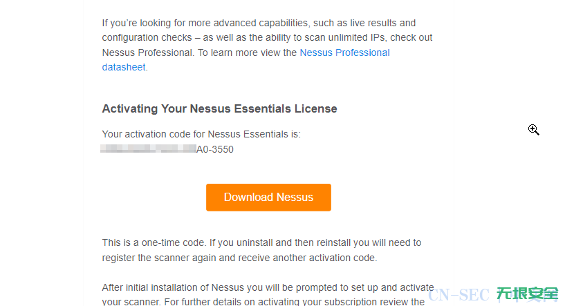 windows安装Nessus8.12破解版