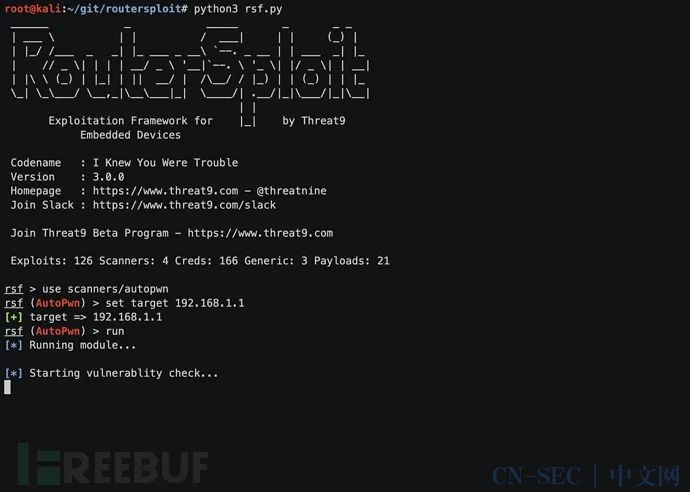 RouterSploit：一款功能强大的嵌入式设备渗透测试框架