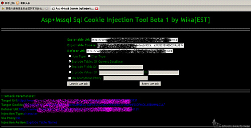 MSSQL cookie注入工具[web版]  &#039;s