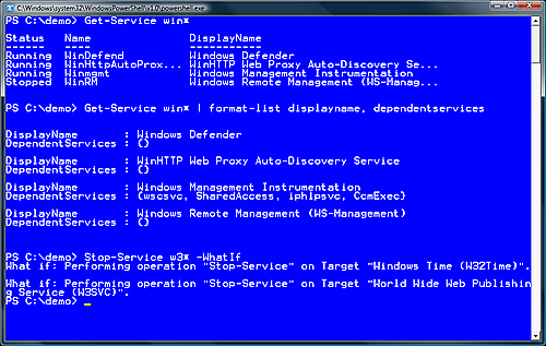 微软发布新一代命令行PowerShell 1.0正式版  &#039;s