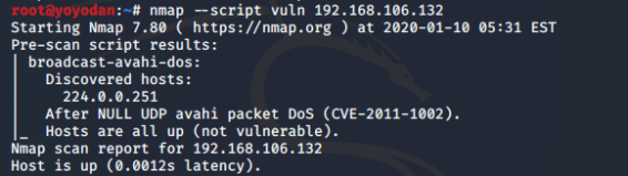 nmap、Nessus、AWVS漏洞扫描工具简单用法