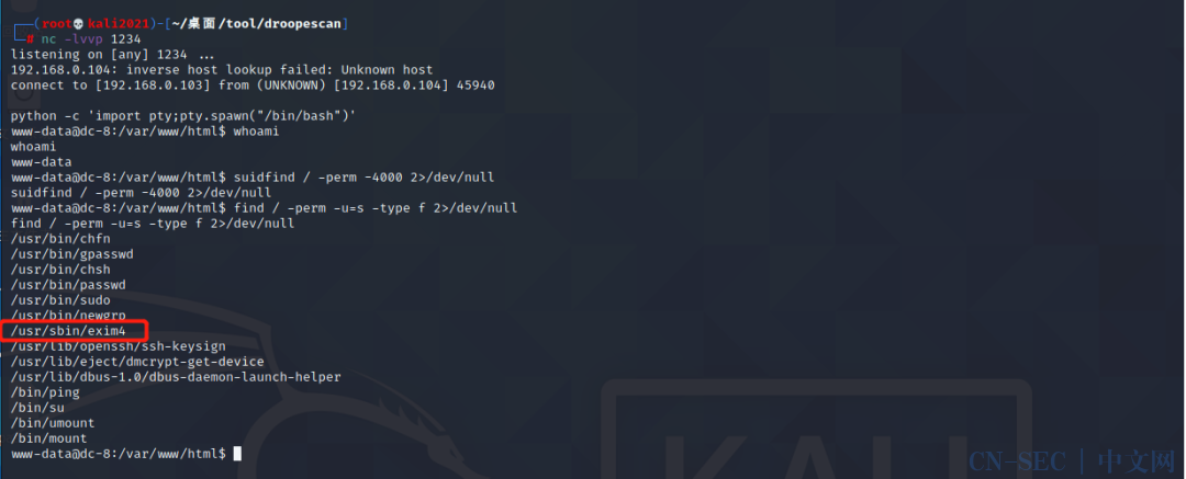 每周打靶 | Vulnhub-DC8靶机渗透实战