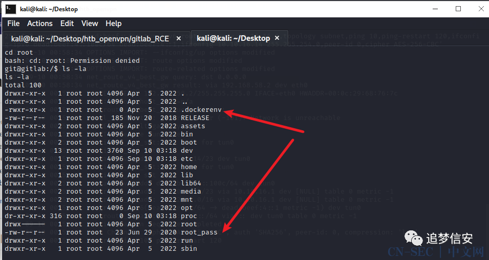 【HackTheBox系列】第二篇：简单难度之Ready（gitlab渗透利用+docker挂载逃逸）