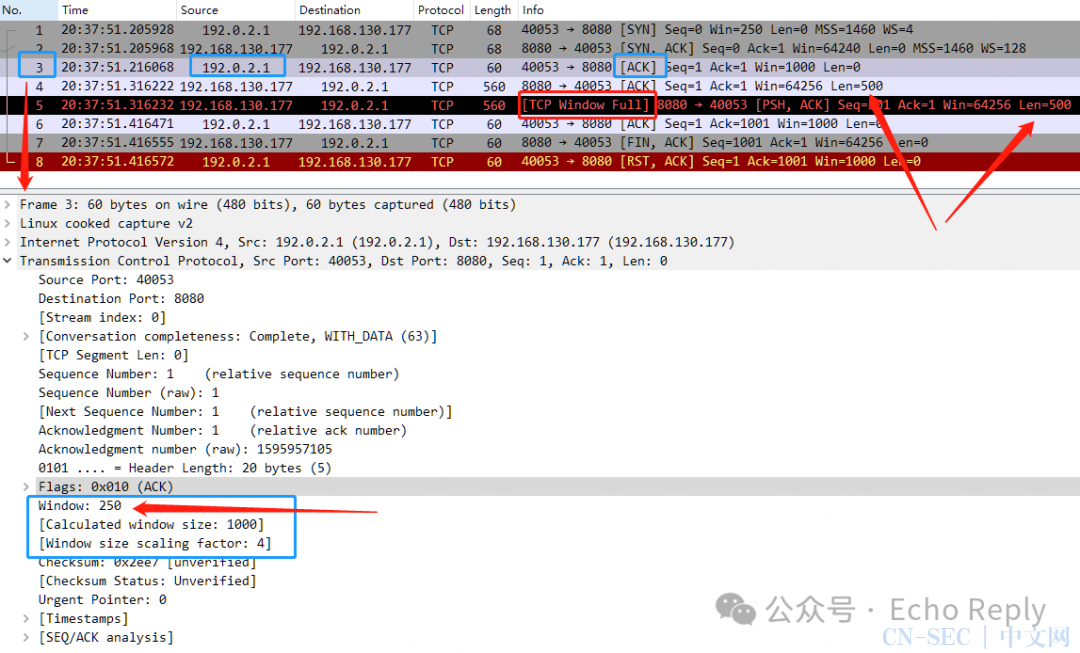 TCP Analysis Flags 之 TCP Window Full | CN-SEC 中文网