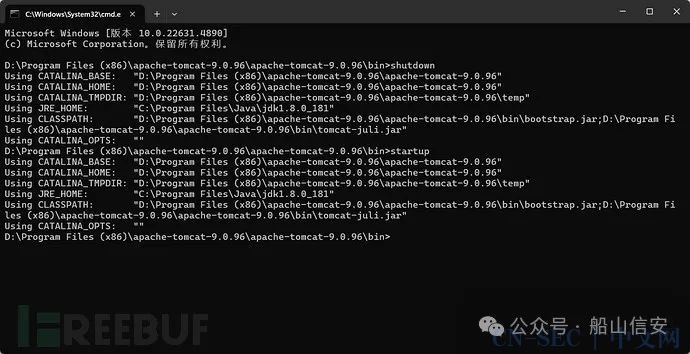Tomcat CVE-2024-50379 条件竞争导致命令执行