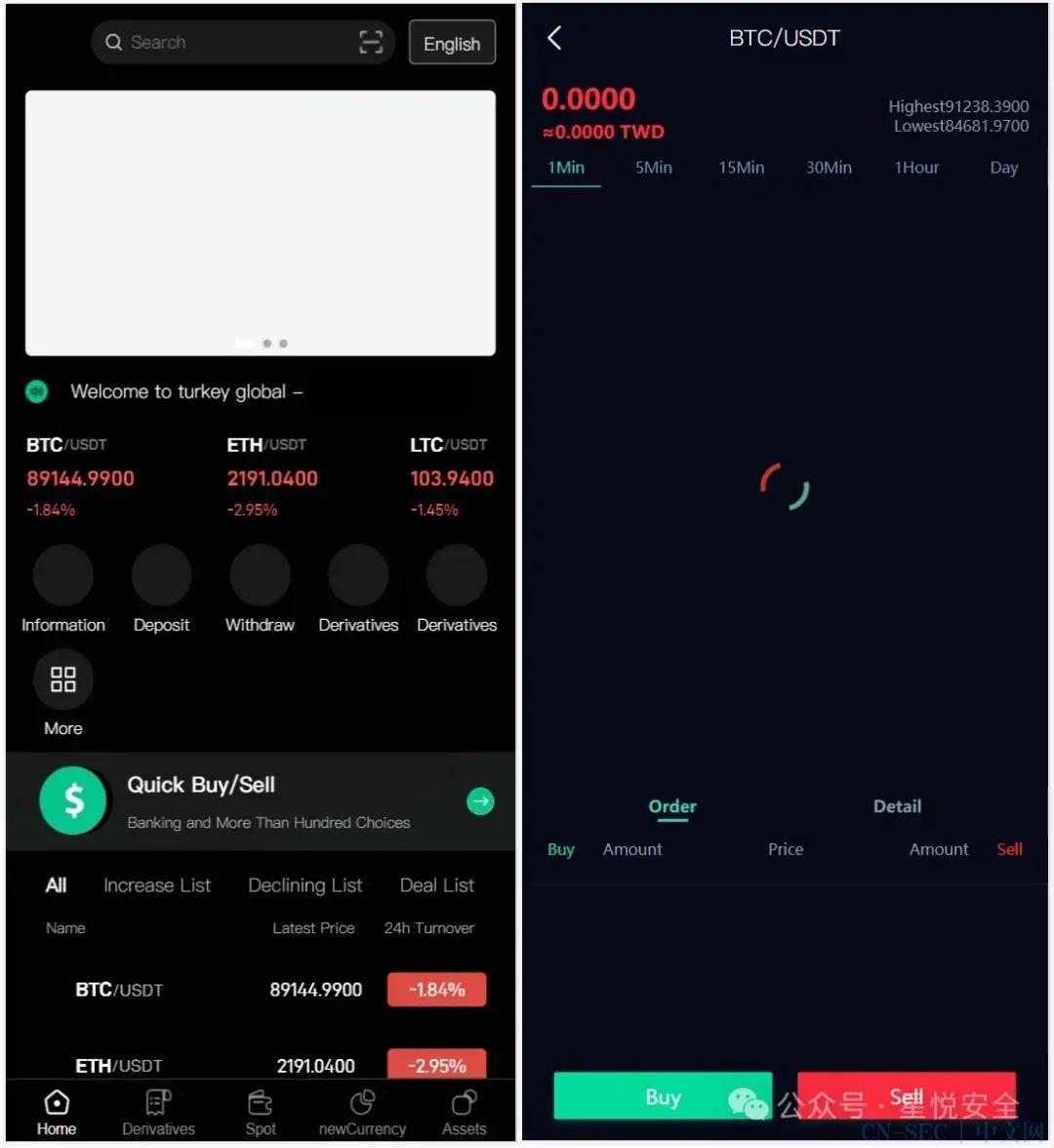 【0day】Turkey Global全开源9语言交易所审计 【0day】Turkey Global全开源9语言交易所审计