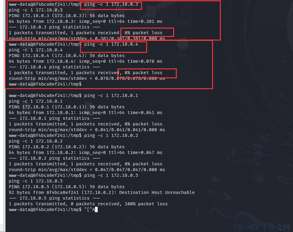 vulnerable_docker（easy）Frp、reGeorg内网穿透、docker逃逸、wpscan爆破，提权