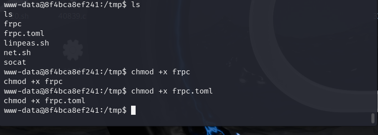 vulnerable_docker（easy）Frp、reGeorg内网穿透、docker逃逸、wpscan爆破，提权