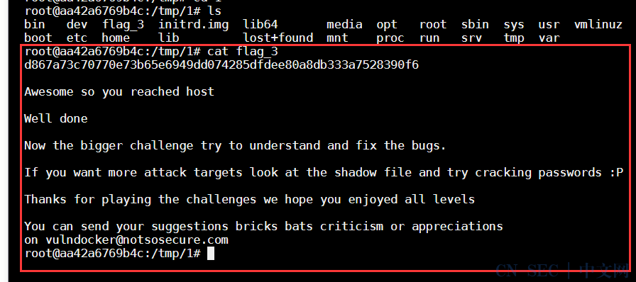 vulnerable_docker（easy）Frp、reGeorg内网穿透、docker逃逸、wpscan爆破，提权